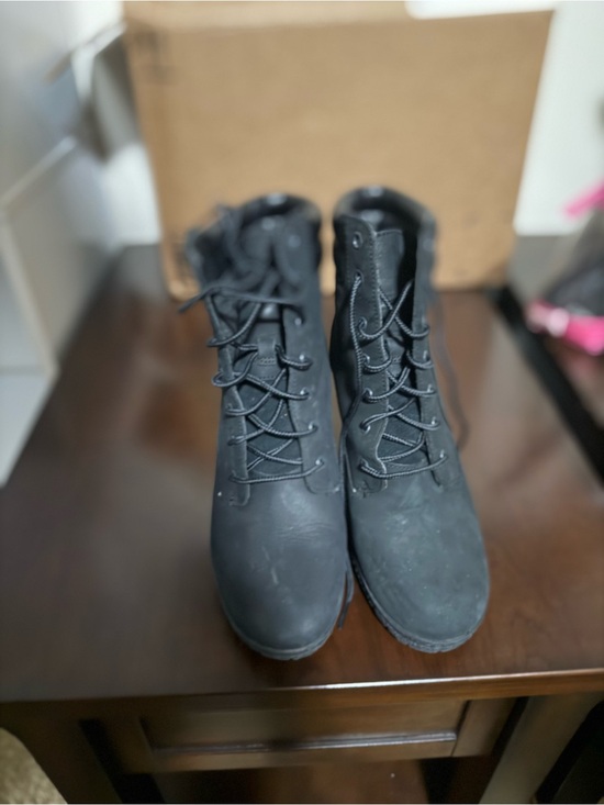 Timberland Shoes - Timberland Black Lace-Up Women's Ankle Boots